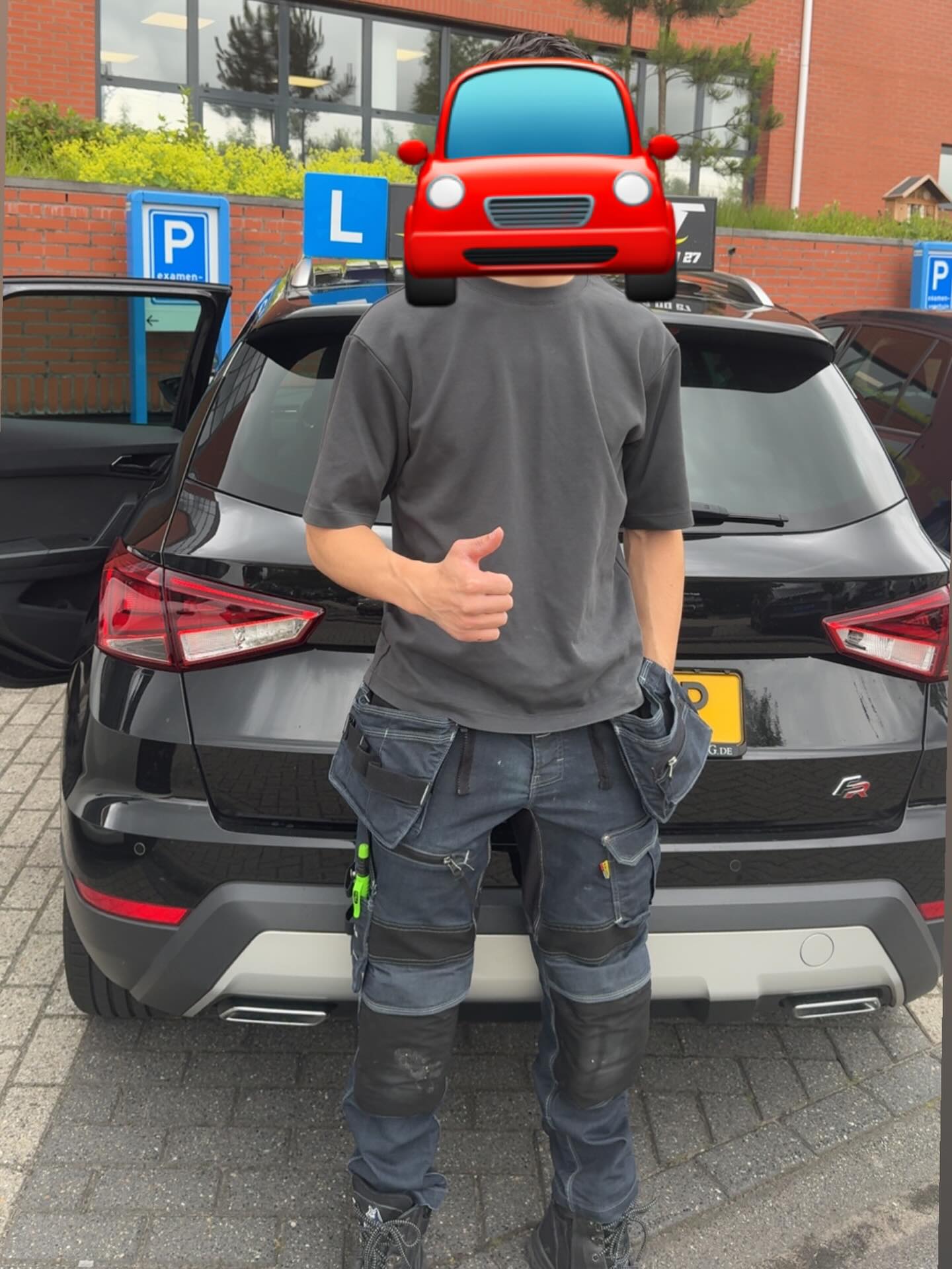 Geslaagde leerling van Rijschool Drift