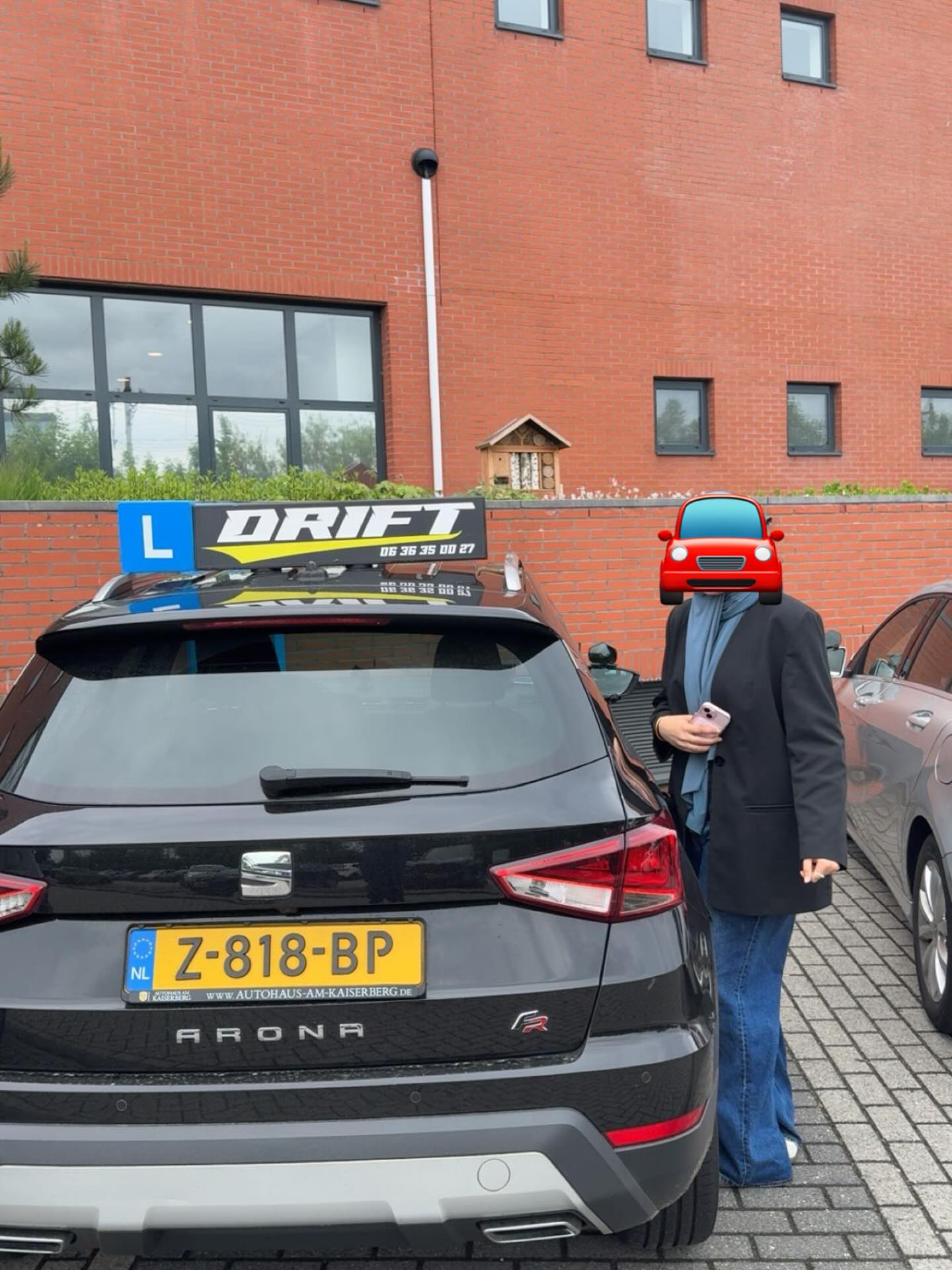 Geslaagde leerling van Rijschool Drift